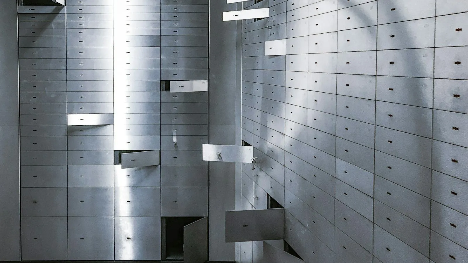 Safe deposit room